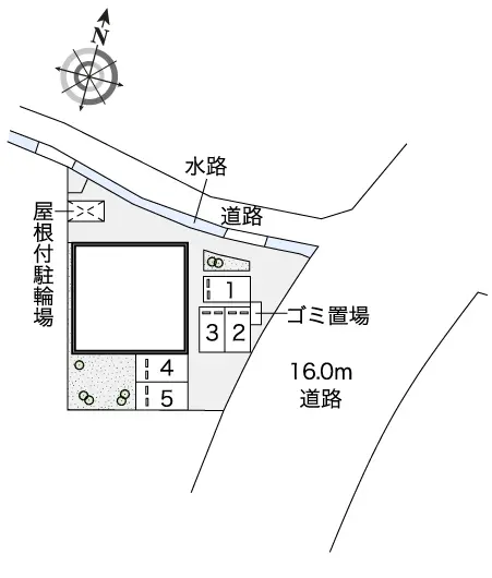 ★手数料０円★福山市南蔵王町　月極駐車場（LP）